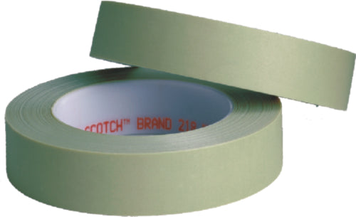 3M 218-fine-line-mask-tape-3/4"-x-60-yds. Stretches easily for smooth curves, yet tears easily by hand. Excellent solvent and moisture resistance.