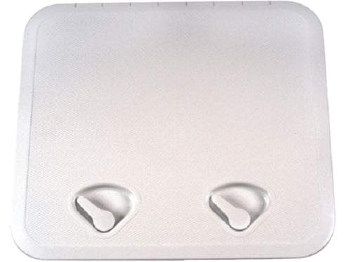 Beckson Rectangular Flush Hatch, 18-1/8" x 20-1/2", White
