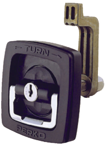 Perko 1031DP1BLK -Flush-Latch-Locking-Black