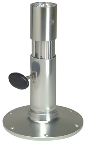 Garelick-EEz-in-Adjustable-Height-Standard-Friction-Lock-2.875"-Seat-Base, Smooth-Stanchion, Satin-Anodized-Finish