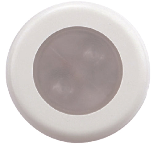 Aqua-Signal-Bogota-12V-4-LED-Accent-Light-For-Indoor-or-Outdoor-Use,-White-Plastic-Ring-With-Optional-Chrome-Plastic