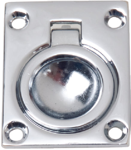 Perko 0841DP0CHR Chrome-Plated-Zinc-Flush-Ring-Pull