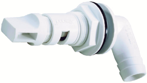 Attwood-aerator-spray-head-adjustable. Use on livewells that have built-in overflows or recirculating systems.