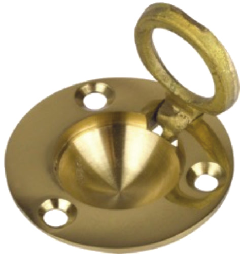 Sea-Dog Line Cast Brass Round Lift Ring, 1-5/8" Diameter