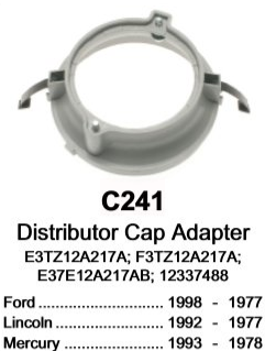 BWD C241 Distributor Cap Adapter