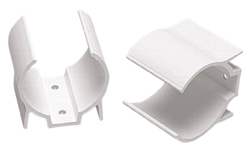 Beckson-Clipmate-Holding-Clips, White(2-Per-Pack)