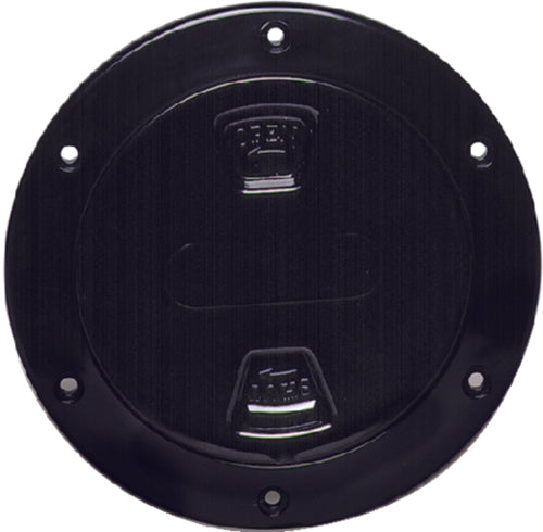 Beckson-Screw-Out-Deck-Plate-With-Standard-Trim-Ring, Smooth-Center