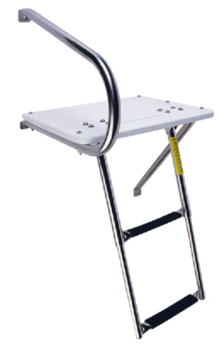 Garelick-EEz-In-Transom-Platform-With-2-Step-Telescoping-Ladder-For-Boats-With-Outboard-Motors