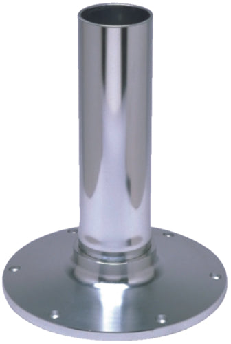 Garelick-EEz-in-Fixed-Height-2.875-Seat-Base, Smooth-Stanchion, Satin-Anodized-Finish