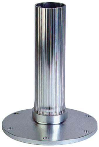 Garelick™-EEz-in-Fixed-Overall-Height-2.875-Seat-Base, Ribbed-Stanchion, Satin-Anodized-Finish