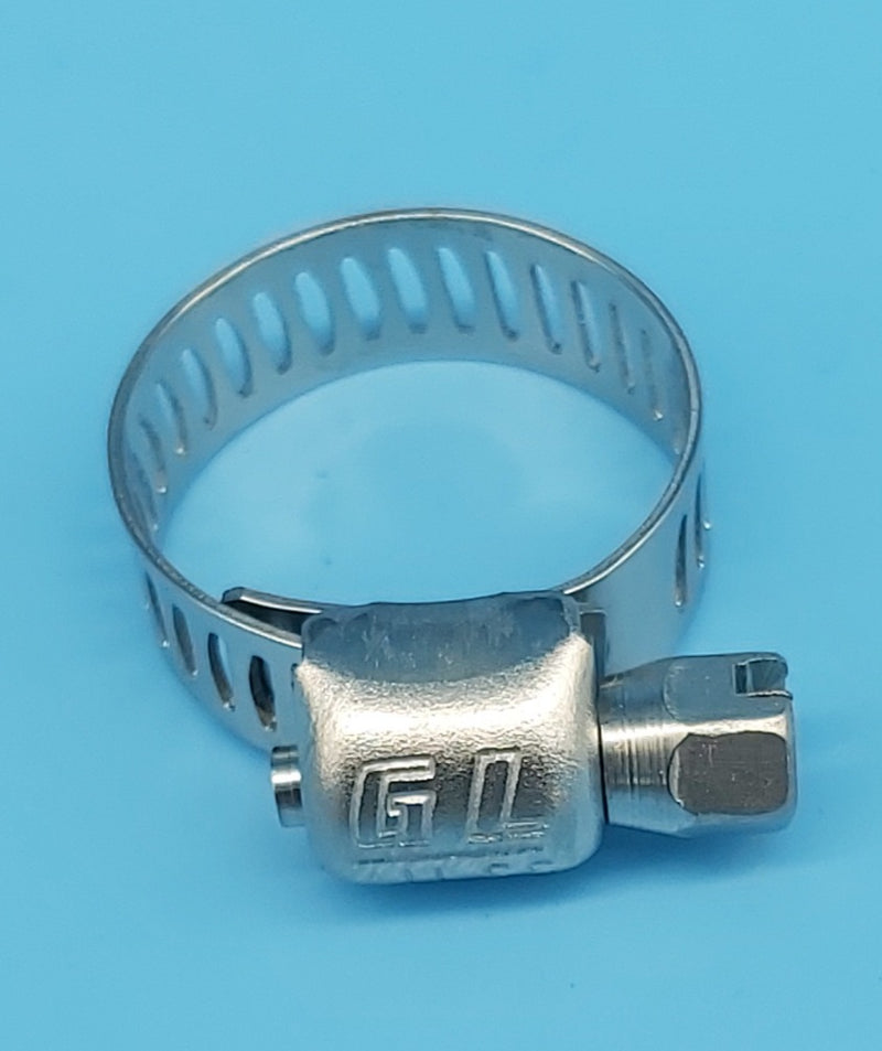 Green Line G8M-05  5/16" Hose Clamps. 11 - 18mm Clamp range. All Stainless Steel.