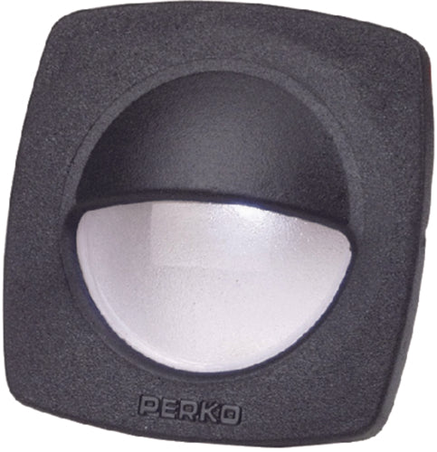 Perko 1074DP2BLK -flush-mount-l.e.d-utility-light-black