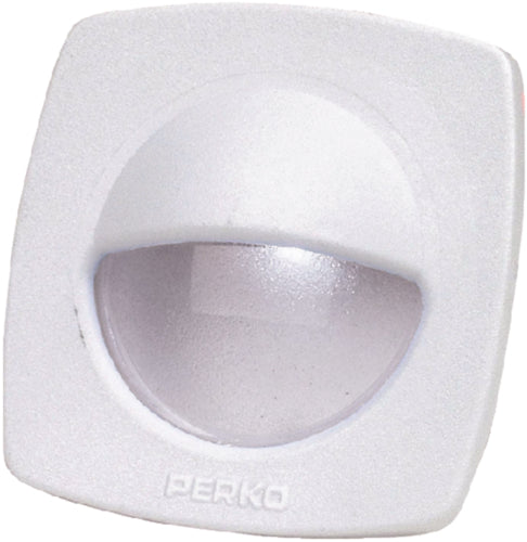 Perko 1074DP2WHT -flush-mount-l-e-d-utility-light-white
