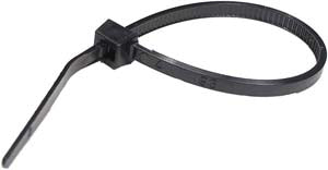 Pico 7068-O-C 14" UV Black Cable Tie, 100/pk