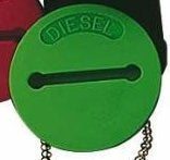 Sea-dog Line 357016-1 Deck Fill Cap - Green (Diesel)