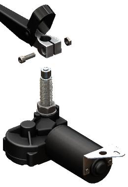 Sea-Dog Line Adjustable Wiper Arm attachement to MRV motor
