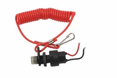 SeaDog Line 420487-1 Safety Ignition Kill Switch. Marine Emergency Kill Switch attaches to your life vest while operating a boat or personal water craft. Designed to instantly cut battery power when detached. 