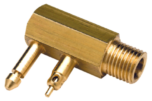 Seachoice Deluxe Fuel Connector For BRP/Evinrude/Johnson, Brass - Male Tank Fitting 1/4" NPT