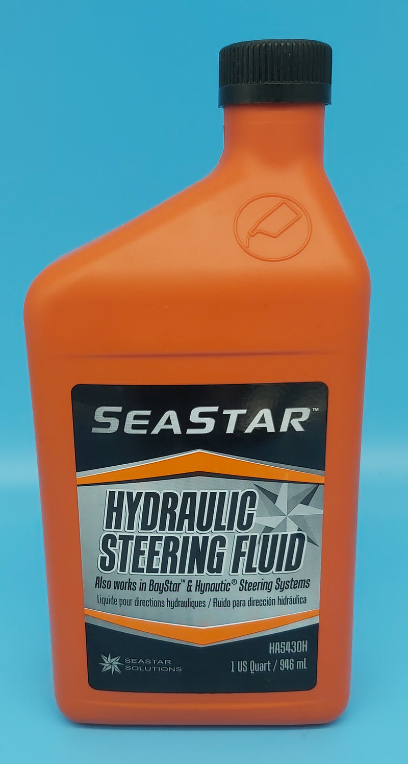 SeaStar HA5430H Hydraulic Steering Fluid, 1 Qt. Works in Baystar & Hynautic Steering Systems