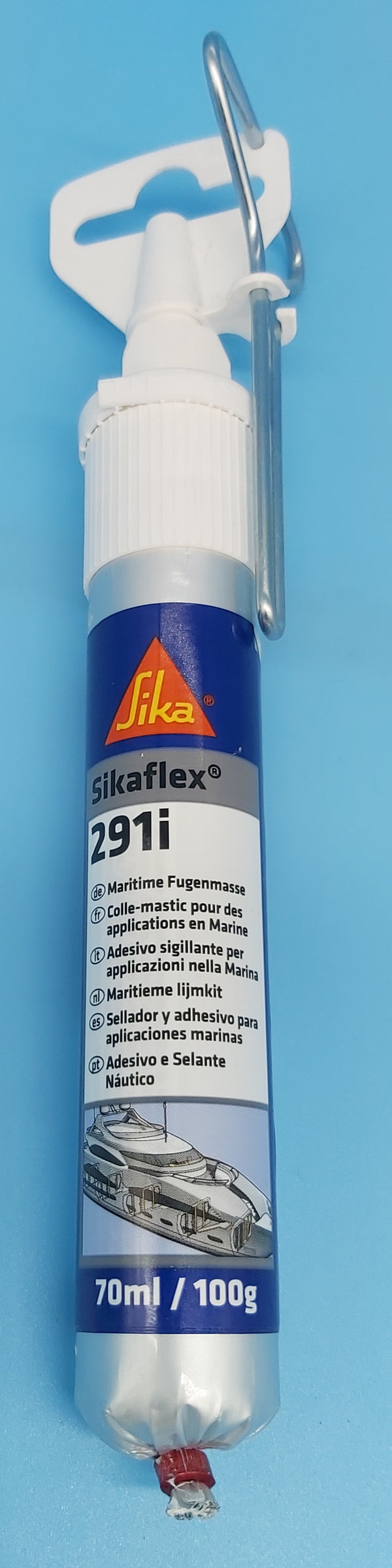 Sikaflex 291i Mini Sausage, White, 70ml.