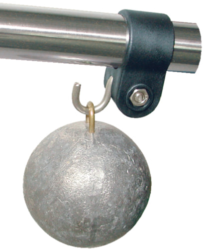 Scotty 1148 Weight-hook-for-1-1/4"-booms. Provides a hook on the downrigger boom for storage and transport of downrigger weights